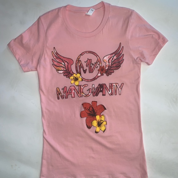 Women Floral Logo Tee - Picture 3 of 4